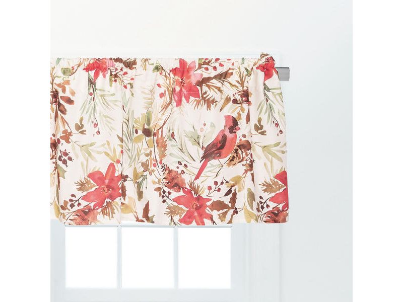 Heritage Lace 53" Halloween Phantom Drape Window Swag Valance - Black