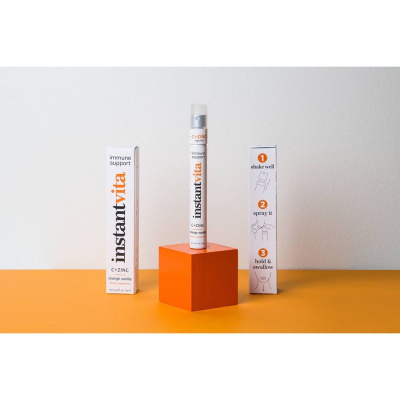 instantvita C + Zinc Immune Support Spray - 0.47 fl oz