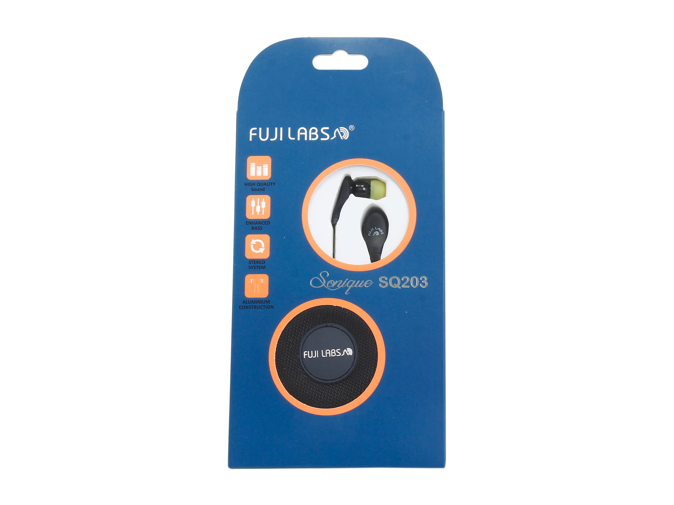 Fuji Labs Sonique SQ203 Designer In-Ear Headphones