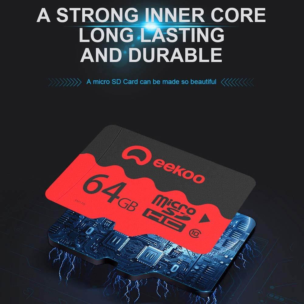 H&T Micro SD Card Class 10 U 3 Microsdxc Read Performance Up to 80MB/S Memory Card for Phone Camera Computer