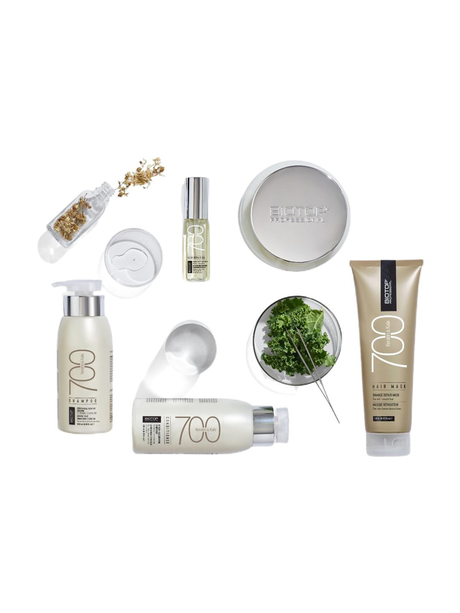 BIOTOP Professional 700 Keratin & Kale Repairing Conditioner - 250 ml