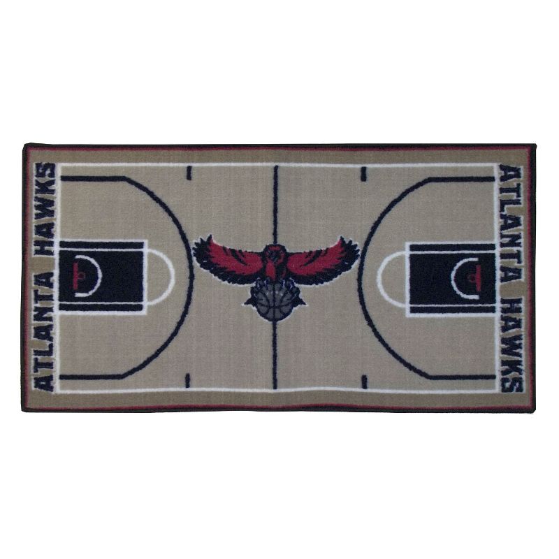 NBA Rug Basketball Runner Carpet - Atlanta Hawks.