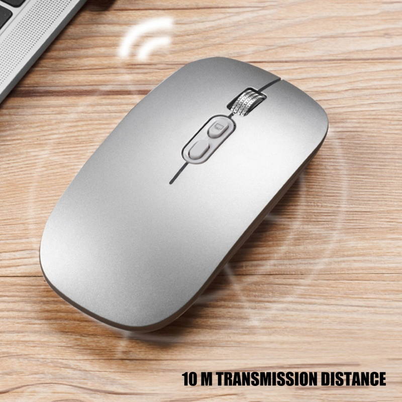 M103 Bluetooth Wireless Dual Mode Chargeable Mute Optical Mouse for Laptop PC