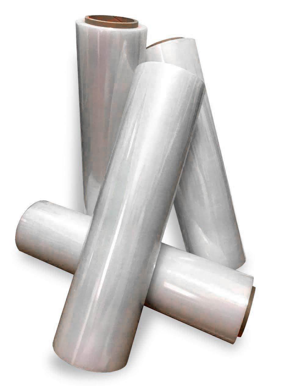 18" Stretch Film/Wrap 1200ft 500% stretch Clear Cling Durable Adhering Packing Moving Packaging Heavy Duty Shrink Film (1 Pack, Clear)