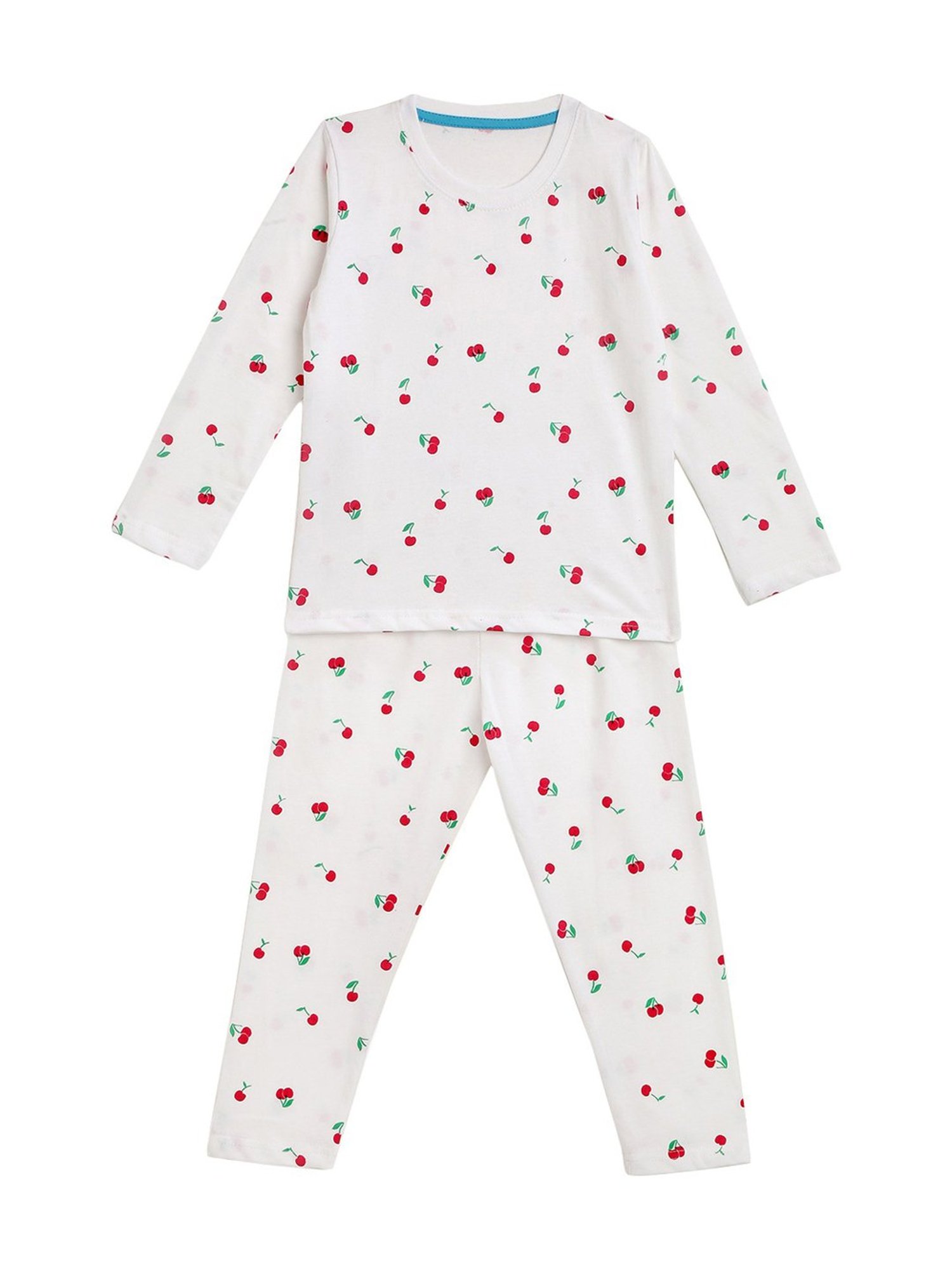 Kids Craft White Cotton Printed T-Shirt & Pants