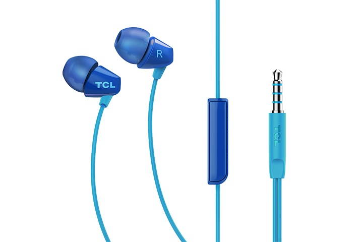 TCL SOCL100 Wired In-Ear Headphones with Mic - Sunset Orange