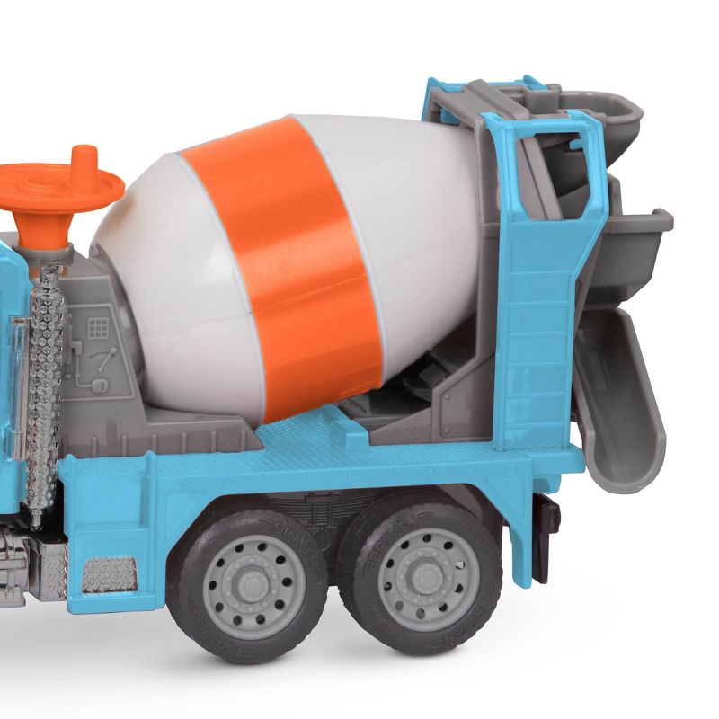 DRIVEN – Toy Cement Mixer Truck with Remote Control – Micro Series