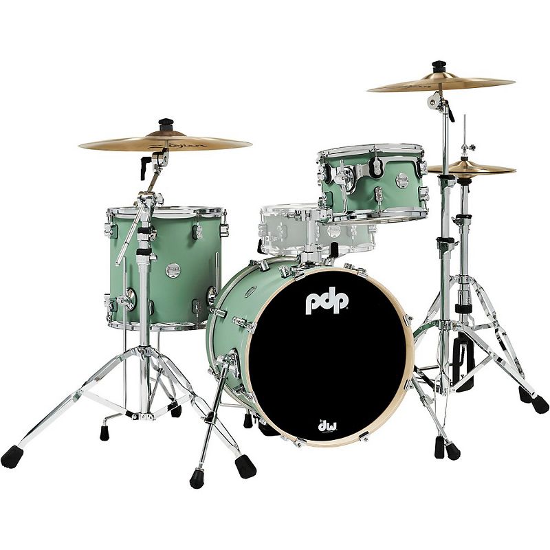 PDP by DW Concept Maple 3-Piece Bop Shell Pack Satin Seafoam