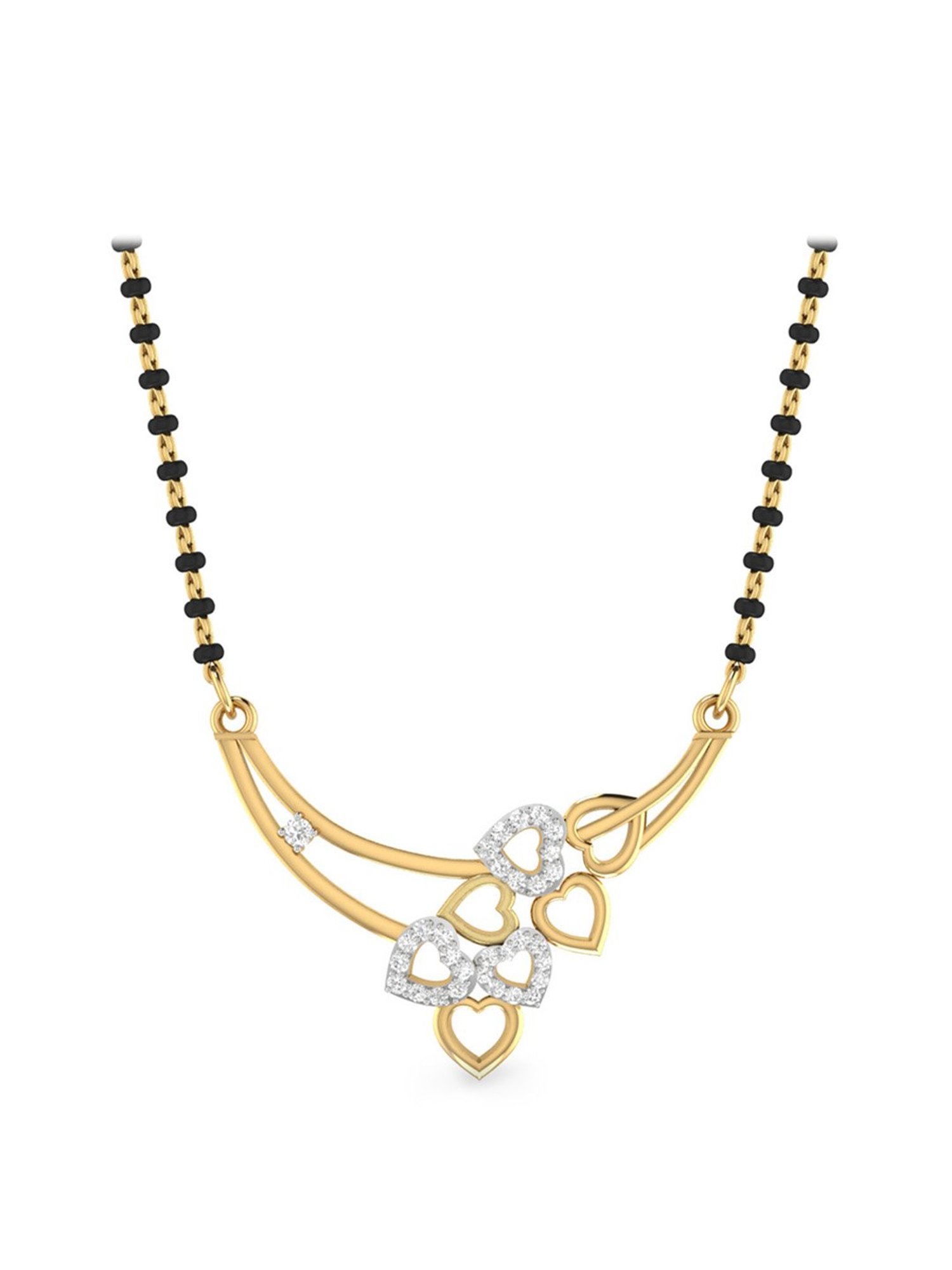 PC Jeweller Humsafar 18k Gold Mangalsutra