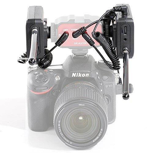 Saramonic SR-WM4C Wireless Lavalier Microphone System for Canon 6D 600D 5D2 5D3 Nikon D800 Sony DV DSLR Camcorders