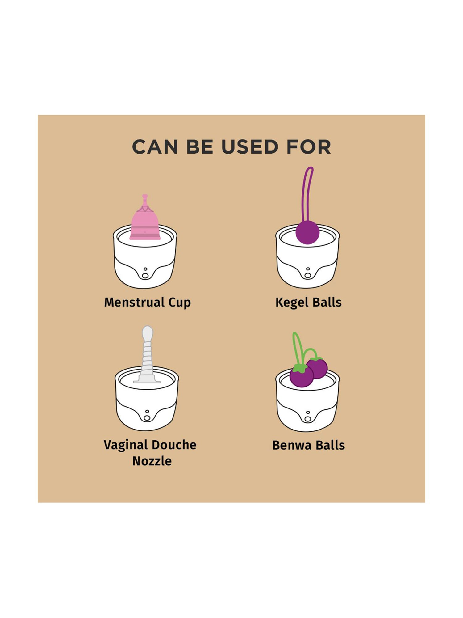 Namyaa Ultra Soft Medium Reusable Menstrual Cup - 50 gm