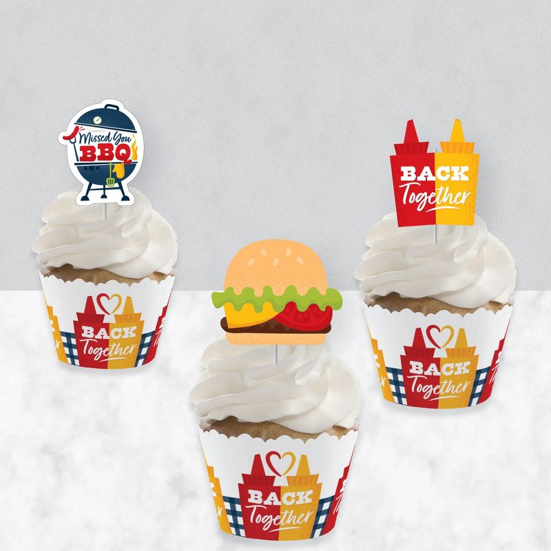 Big Dot of Happiness Best Mom Ever - Dessert Cupcake Toppers - Mother's Day Clear Treat Picks - Set of 24