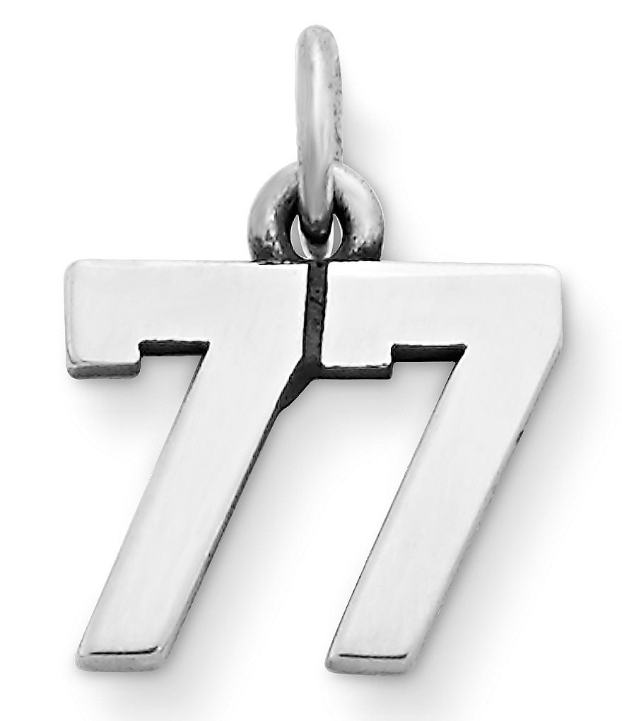 James Avery Faceted Lab-Created Amethyst February Birthstone Charm