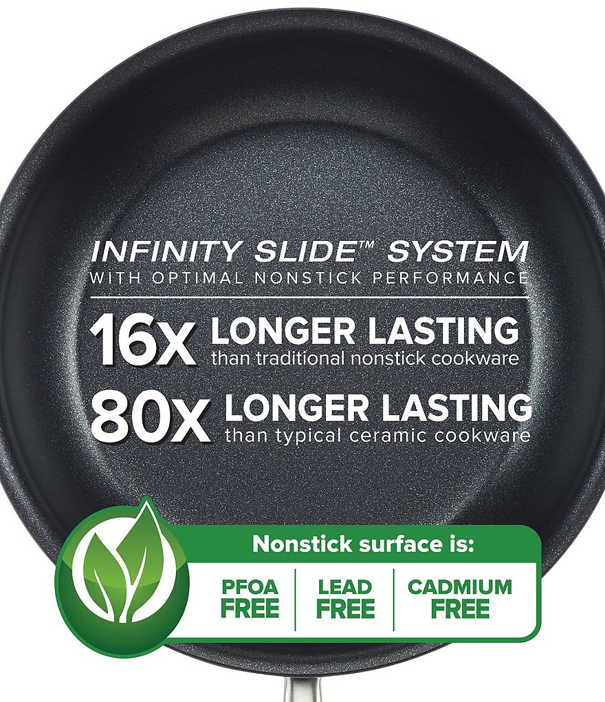 Anolon Advanced Home Hard-Anodized Nonstick Saute Pan with Helper Handle