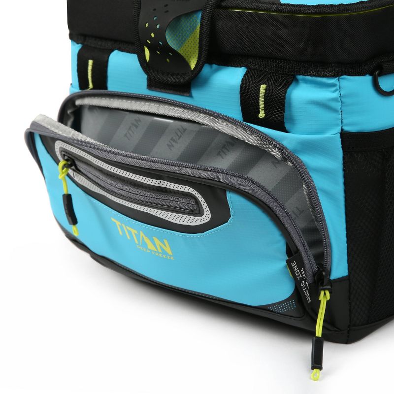 California Innovations Titan Deep Freeze 8qt Zipperless HardBody Cooler - Blue