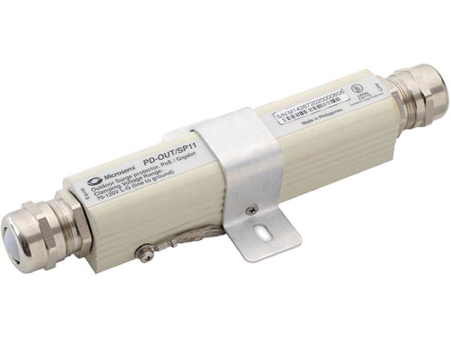 Microsemi PD-OUT/SP11 Outdoor PoE Lightning Surge Protector