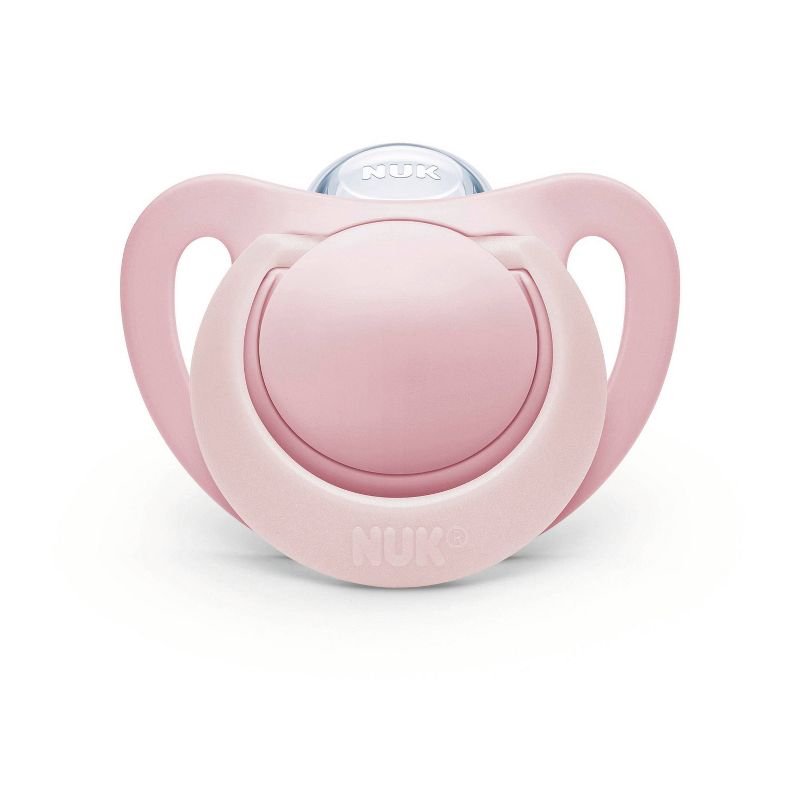 NUK Newborn Orthodontic Pacifiers 0-2 Months - Girl - 2pk