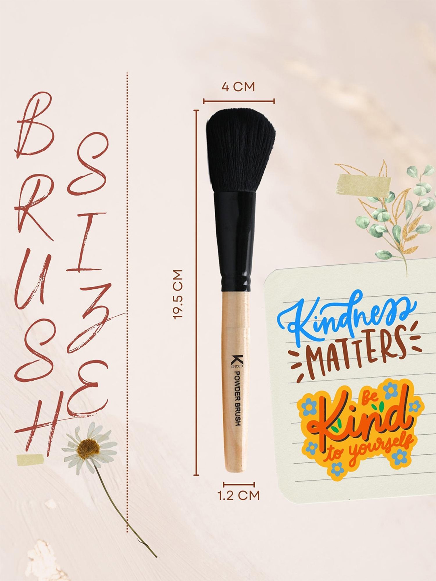 SWISS BEAUTY Highlighting and Lash Brush - Rose Gold