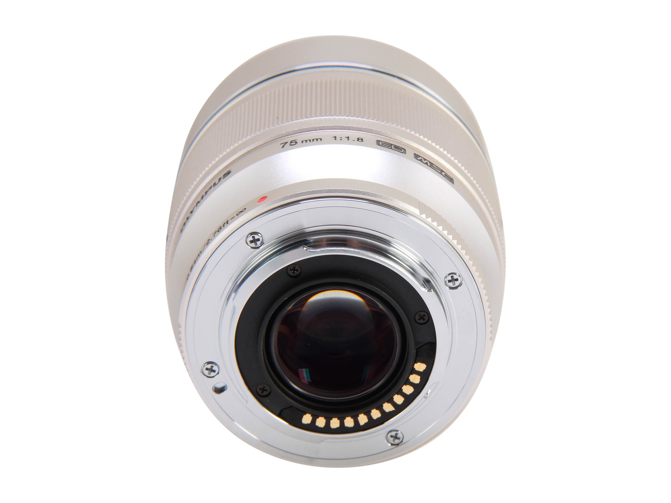 OLYMPUS M.Zuiko V311040SU000 M.Zuiko Digital ED 75mm f1.8 Lens Silver