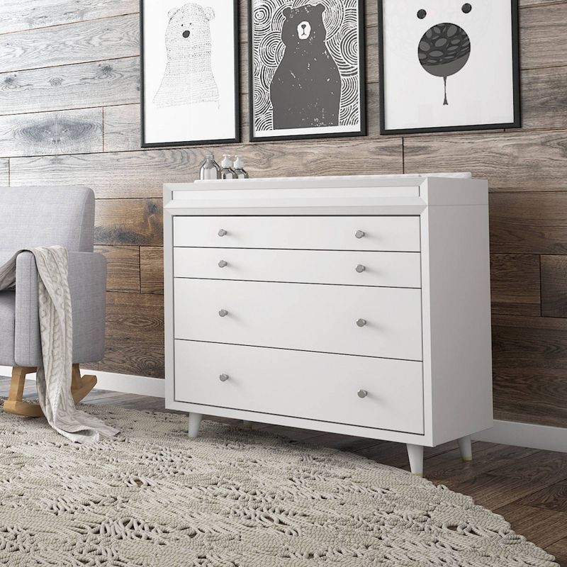 Karla Dubois Wooster 3 Drawer Dresser - Pure White
