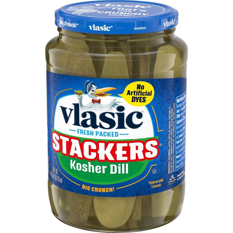 Vlasic Stackers Classic Dill - 16 fl oz