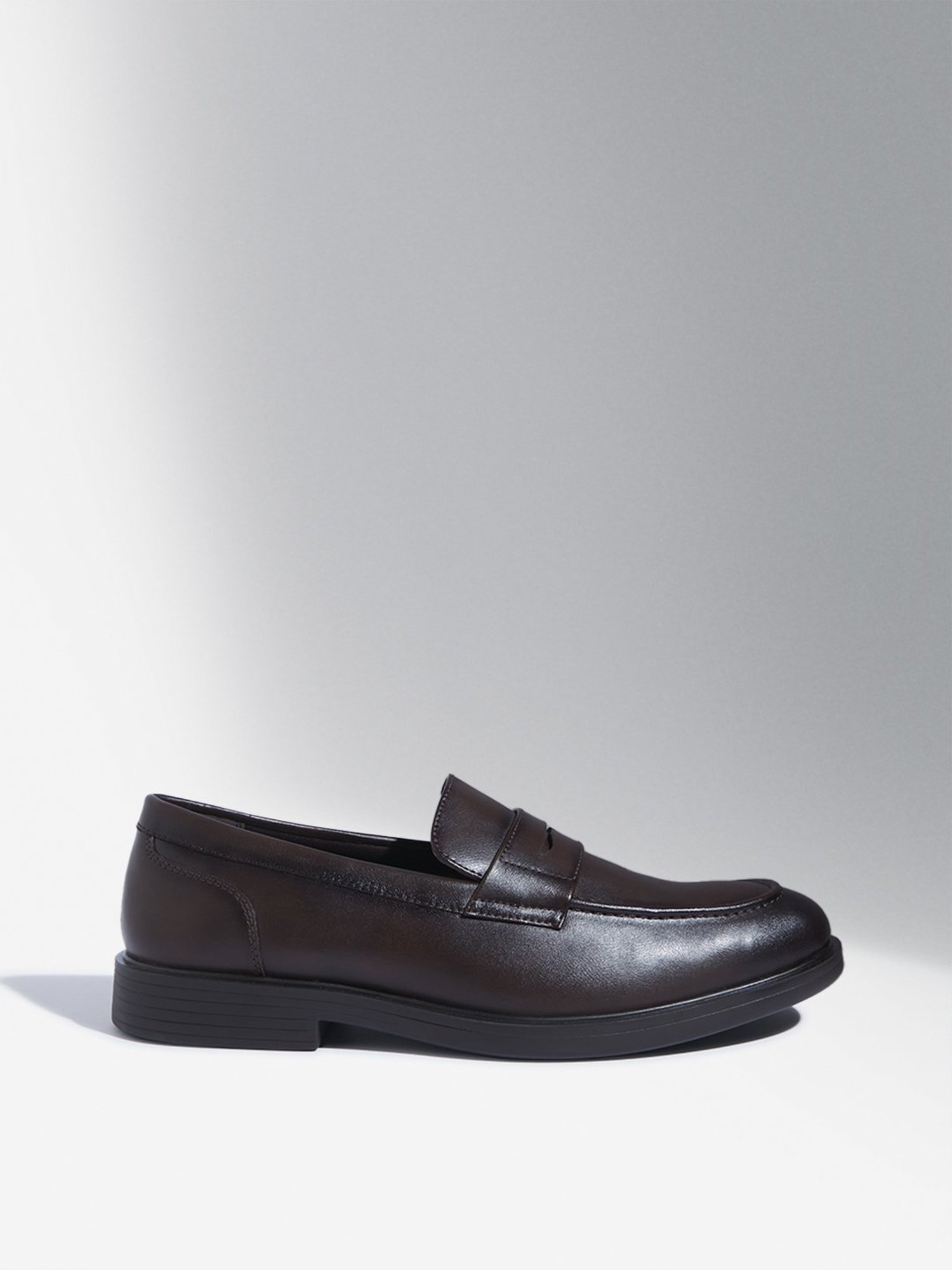 SOLEPLAY by Westside Dark Brown Slip-On Shoes