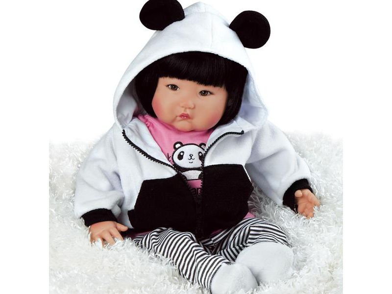 Paradise Galleries Lifelike Reborn Baby Doll Bamboo, 20 inch Girl Doll in GentleTouch Vinyl & Weighted Body, 7-Piece Doll Gift Set