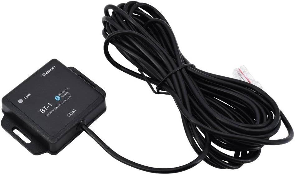 Renogy multip Advanced Rover Li 30 Amp 12V/24V DC Input MPPT Solar Charge Controller with Bluetooth and LCD screen and multiple LED indicators, 30Amp-BT&hellip;