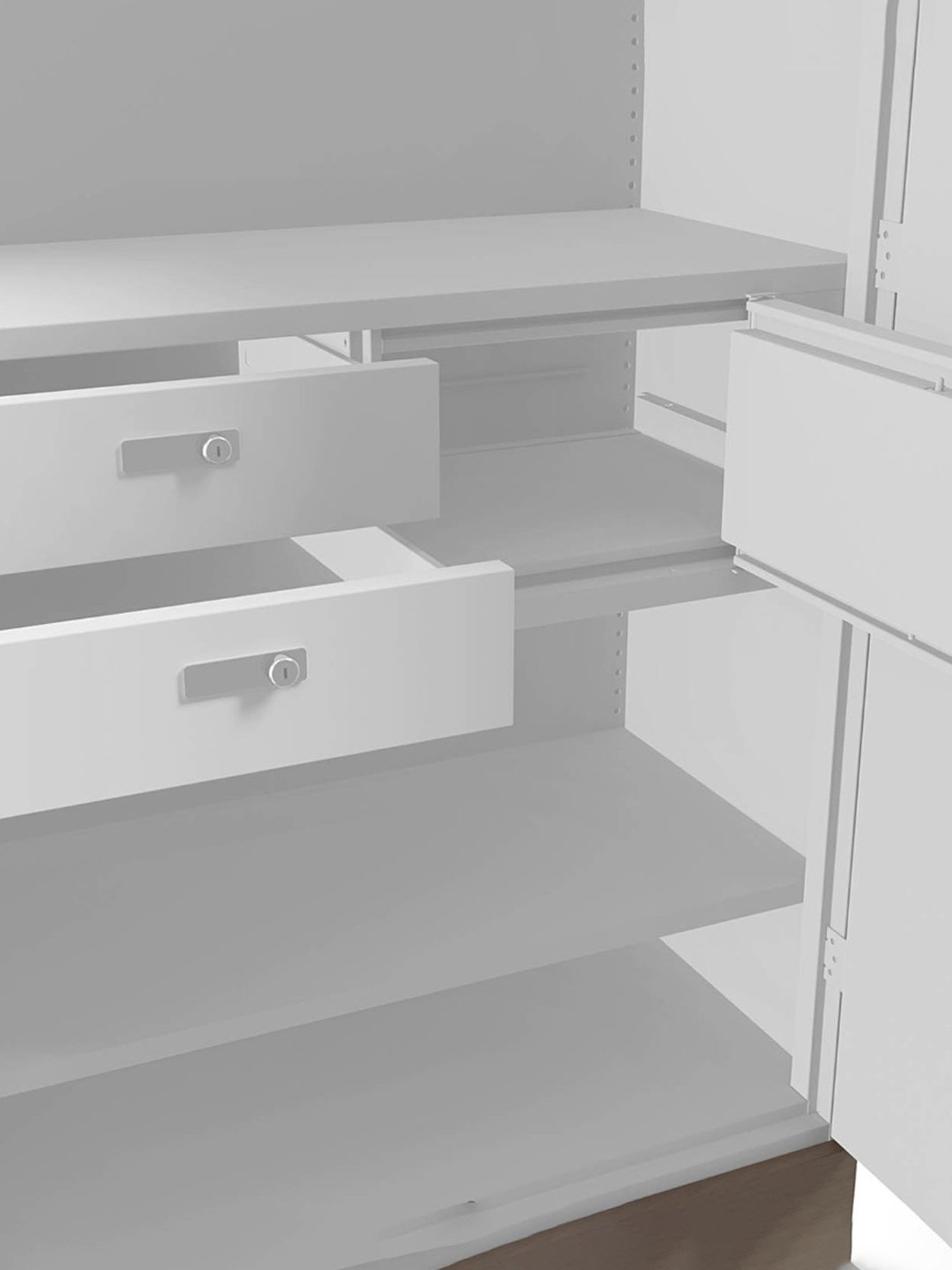 Home Basics 5 Dual Hook Chrome Plated Steel Over the Door Hanging Rack