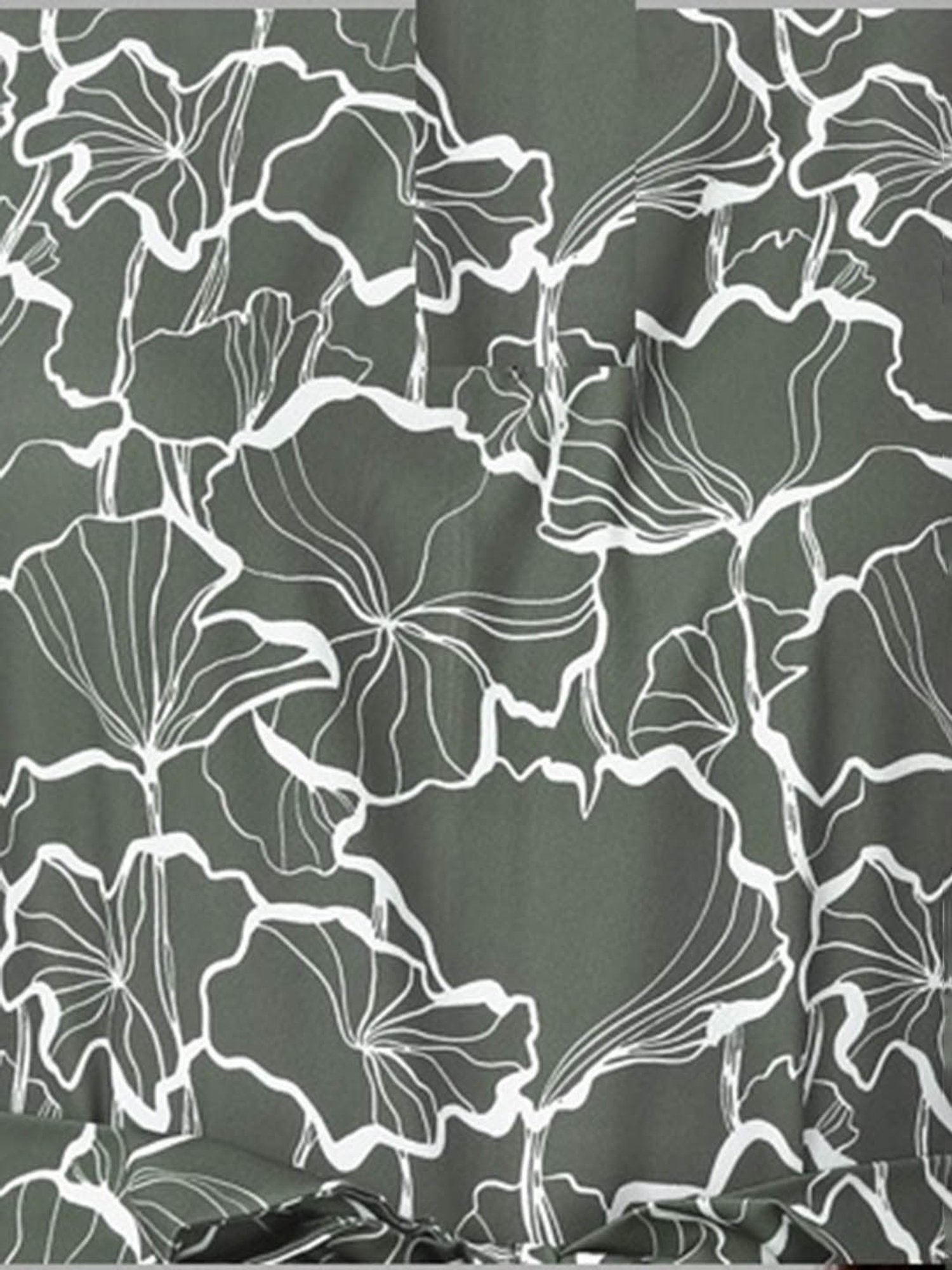 MASAKALI.CO Dark Green Printed Jumpsuit