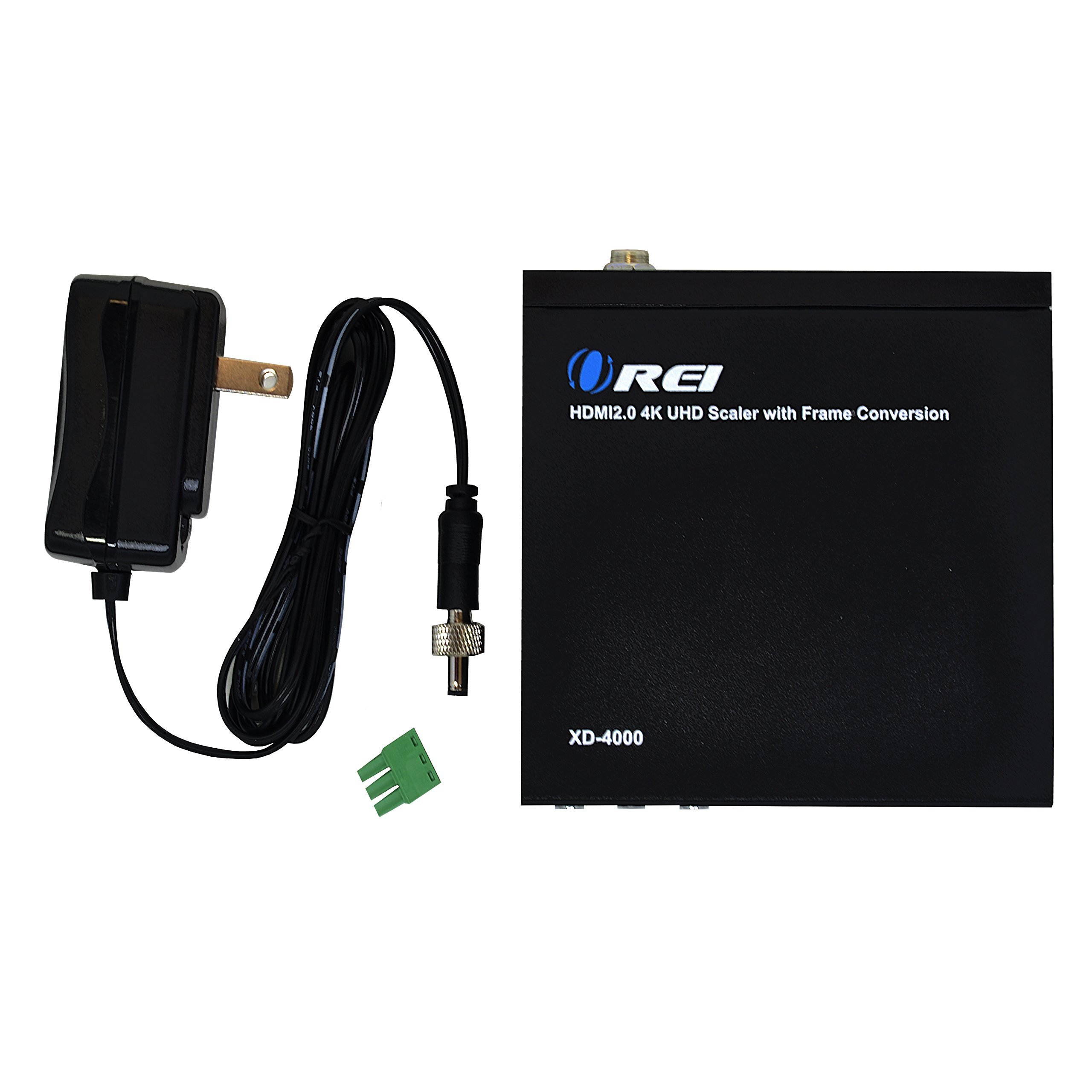 orei xd4000 premium 4k@60hz hdmi pal to ntsc video converter up down scaler resolution selector