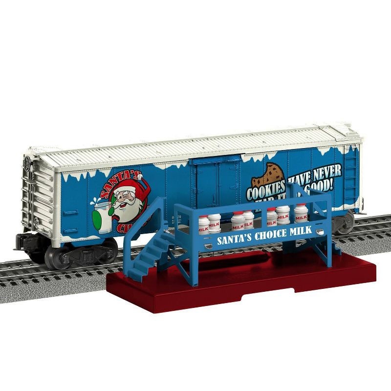 Lionel Santa Choice Milk Car with Platform
