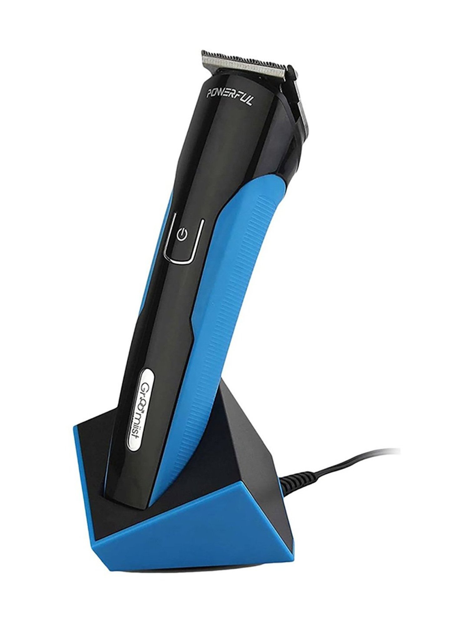 Groomiist CS-42 Copper Series Cordless Beard Trimmer - 100 Min Runtime (Black and Blue)