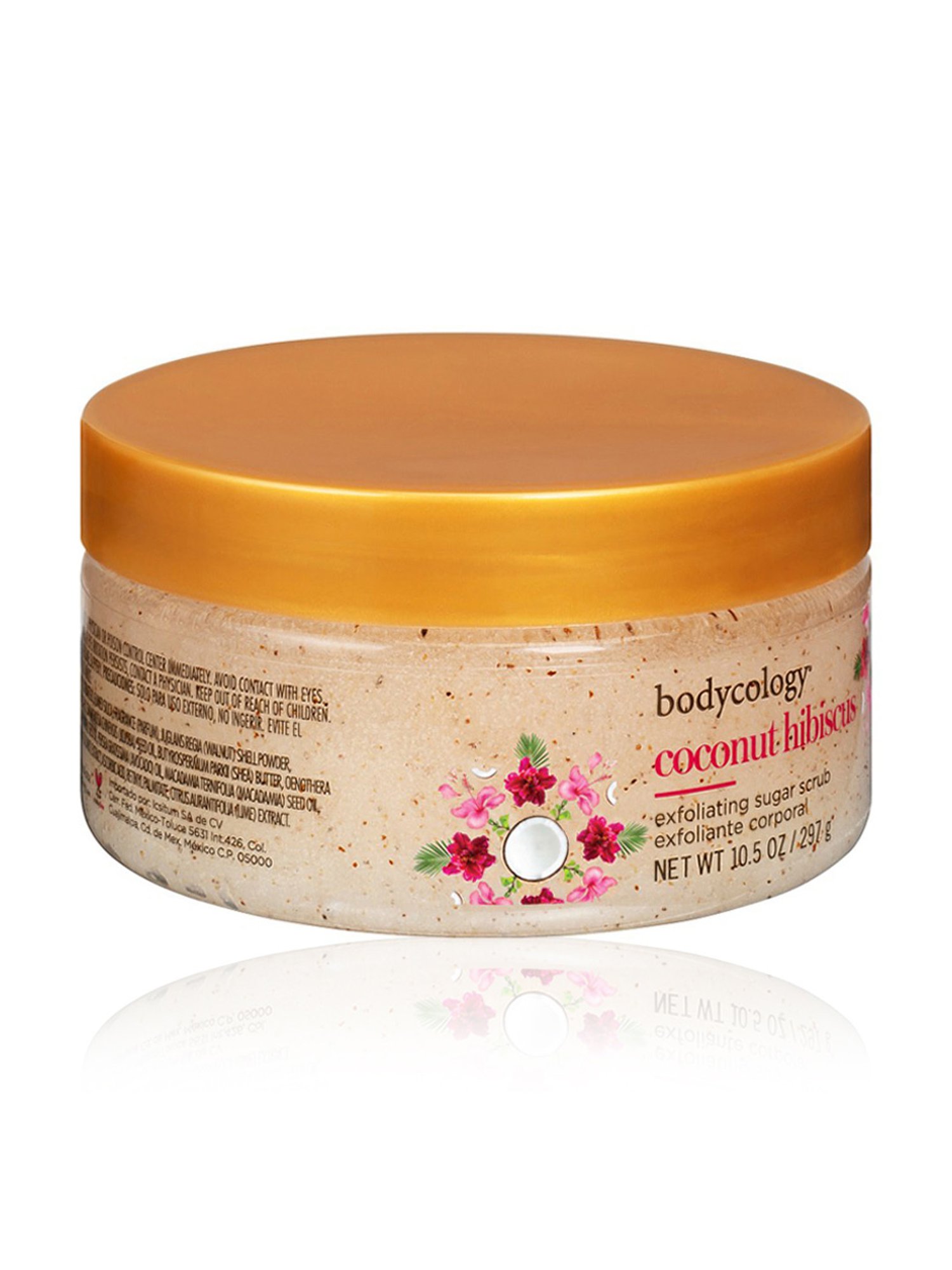 Bodycology Coconut Hibiscus Exfoliating Sugar Scrub - 297 gm