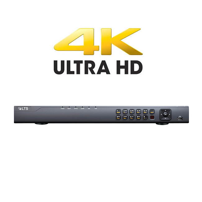 LTS LTN8608-P8 8CH HD 4K Quad-Core 80MB up to 12.3MP Bandwidth 8 Built-in PoE IP NVR No HDD