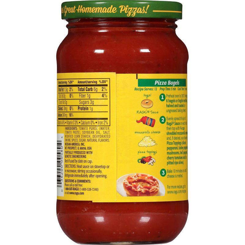 Ragu Pizza Quick Traditional Snack Sauce - 14oz