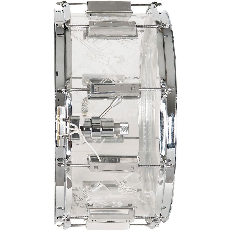WFLIII Drums Top Hat and Cane Collector's Acrylic Snare Drum with Chrome Hardware 14 x 6.5 in.