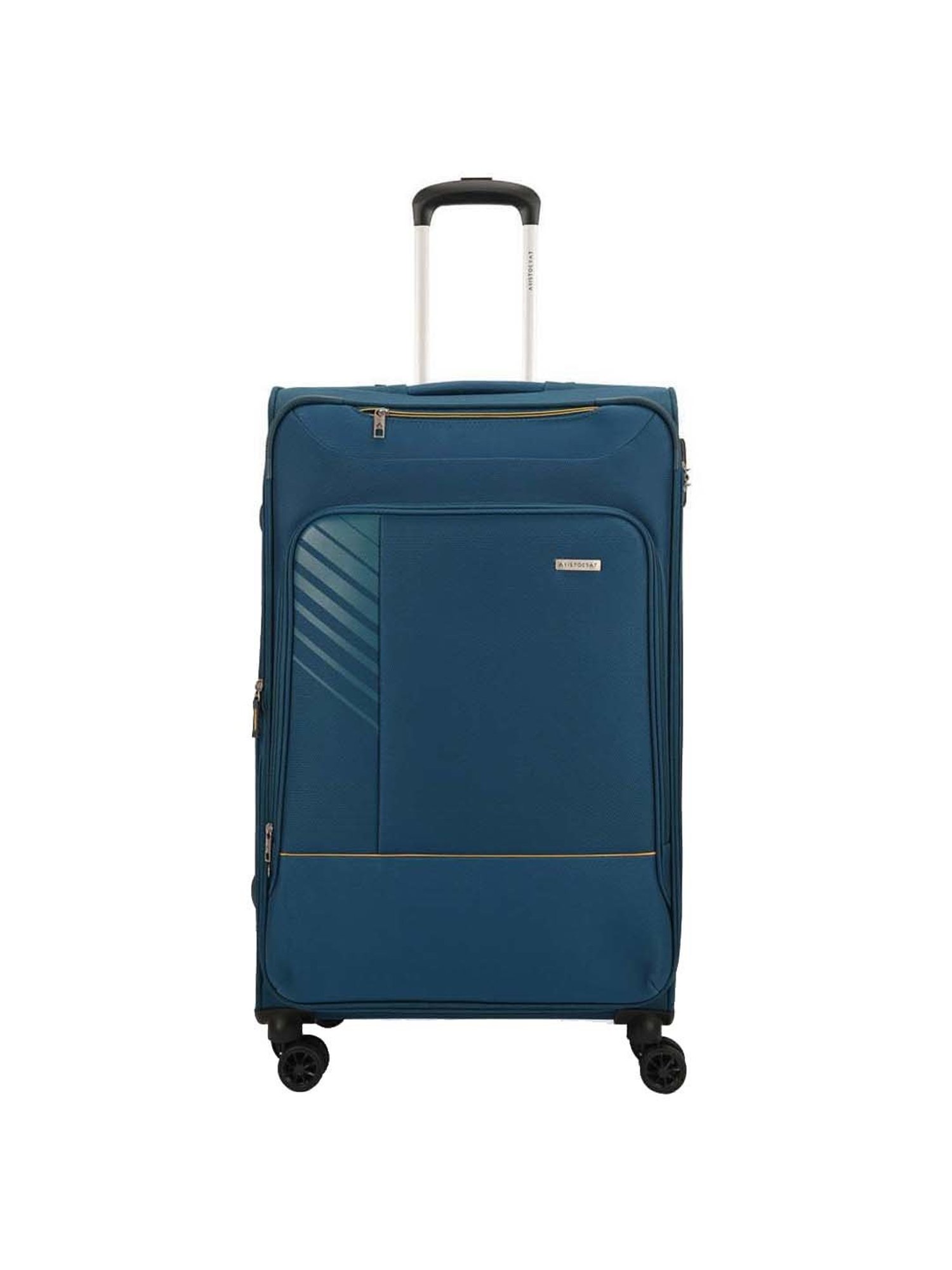 Aristocrat Vitara Blue Solid Soft Large Trolley Bag - 47 cm