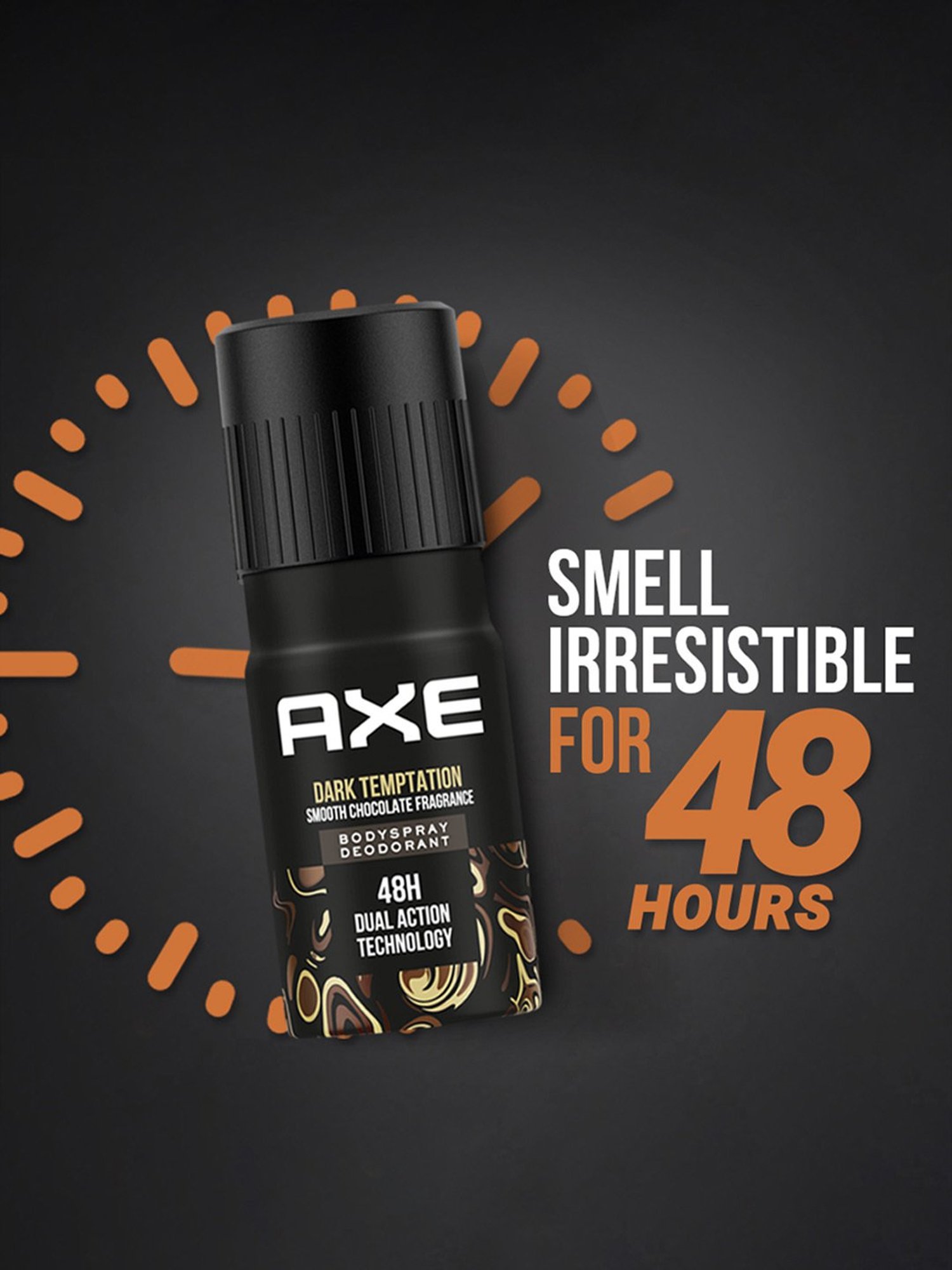 Axe Dark Temptation Body Spray Deodorant - 150 ml