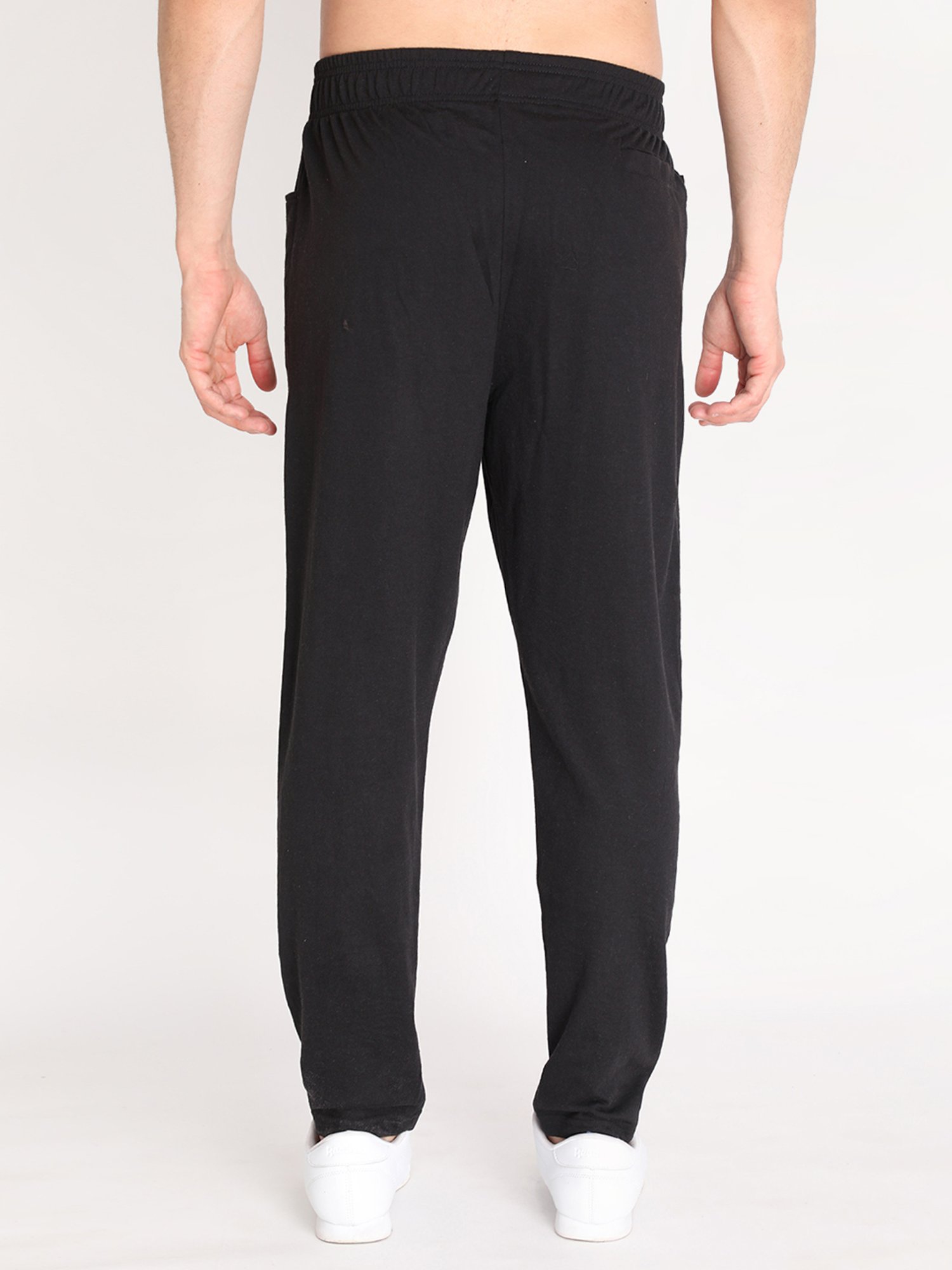 Chkokko Black Regular Fit Trackpants