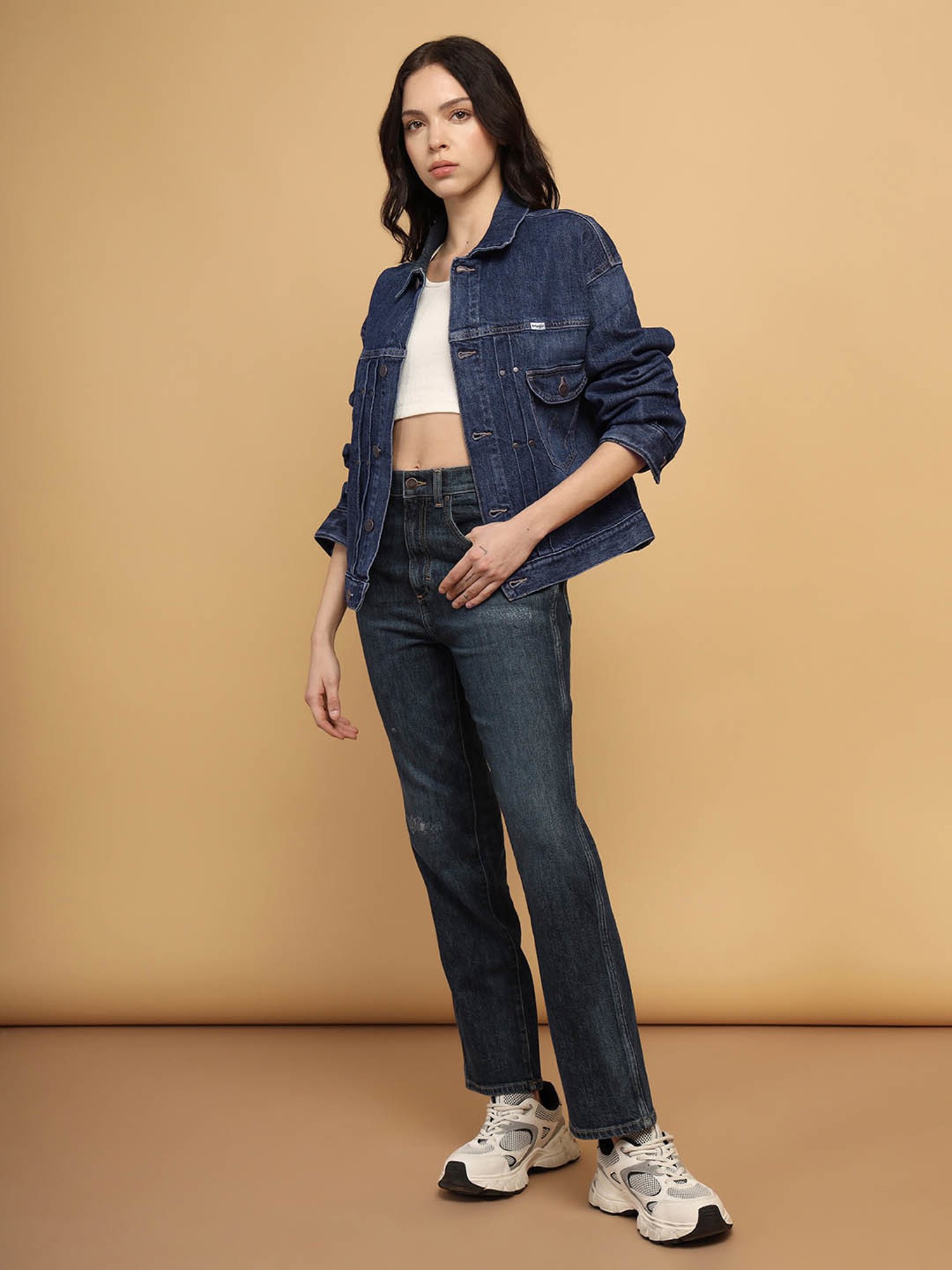 Wrangler Dark Blue Denim Jacket