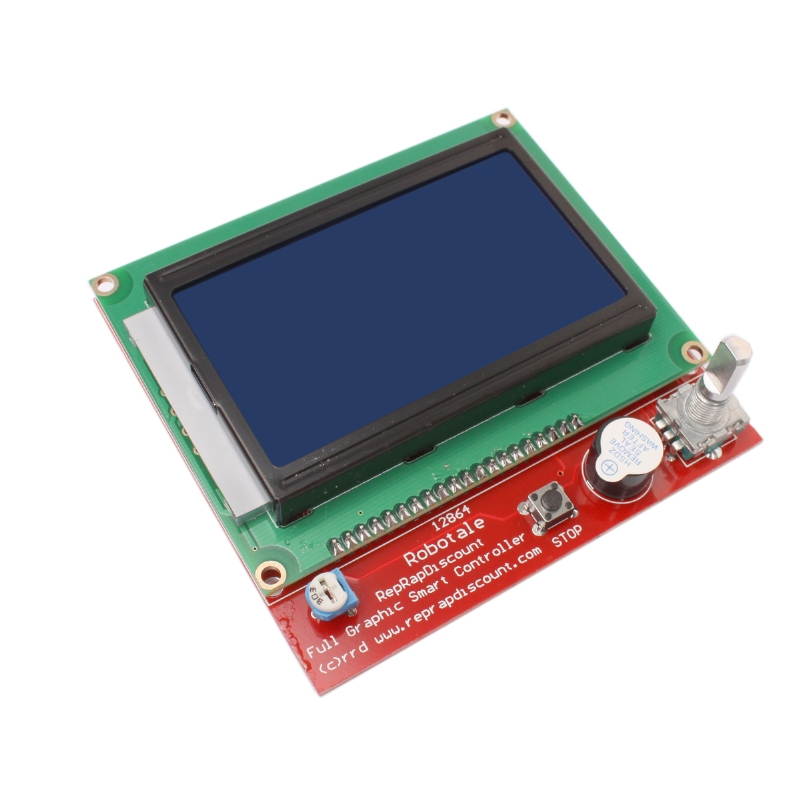 Smart Parts RAMPS 1.4 Controller Control Panel LCD 12864 Display Monitor Motherboard Blue Screen Module