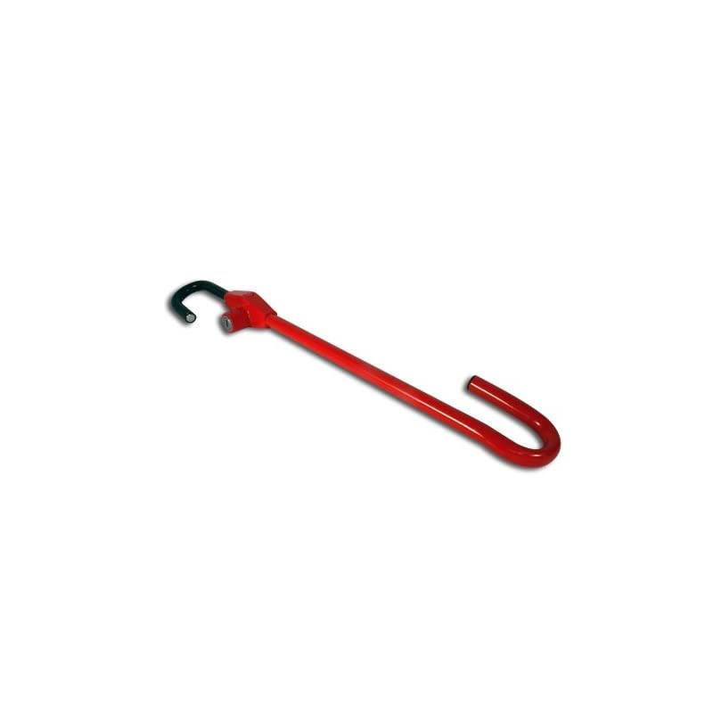 The Club CL303 Pedal to Steering Wheel Lock, Red, 5.25 Inch