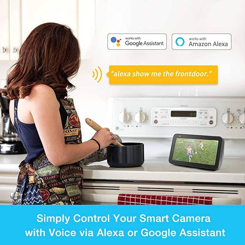 Outdoor PTZ (4x Optical Zoom) HD 1080P WiFi Security Camera - Pan Tilt Wireless IP Camera with Night Vision up to 196ft, IP66 Weatherproof Shell, WDR, Motion Alerts, and More (FI9928P),White