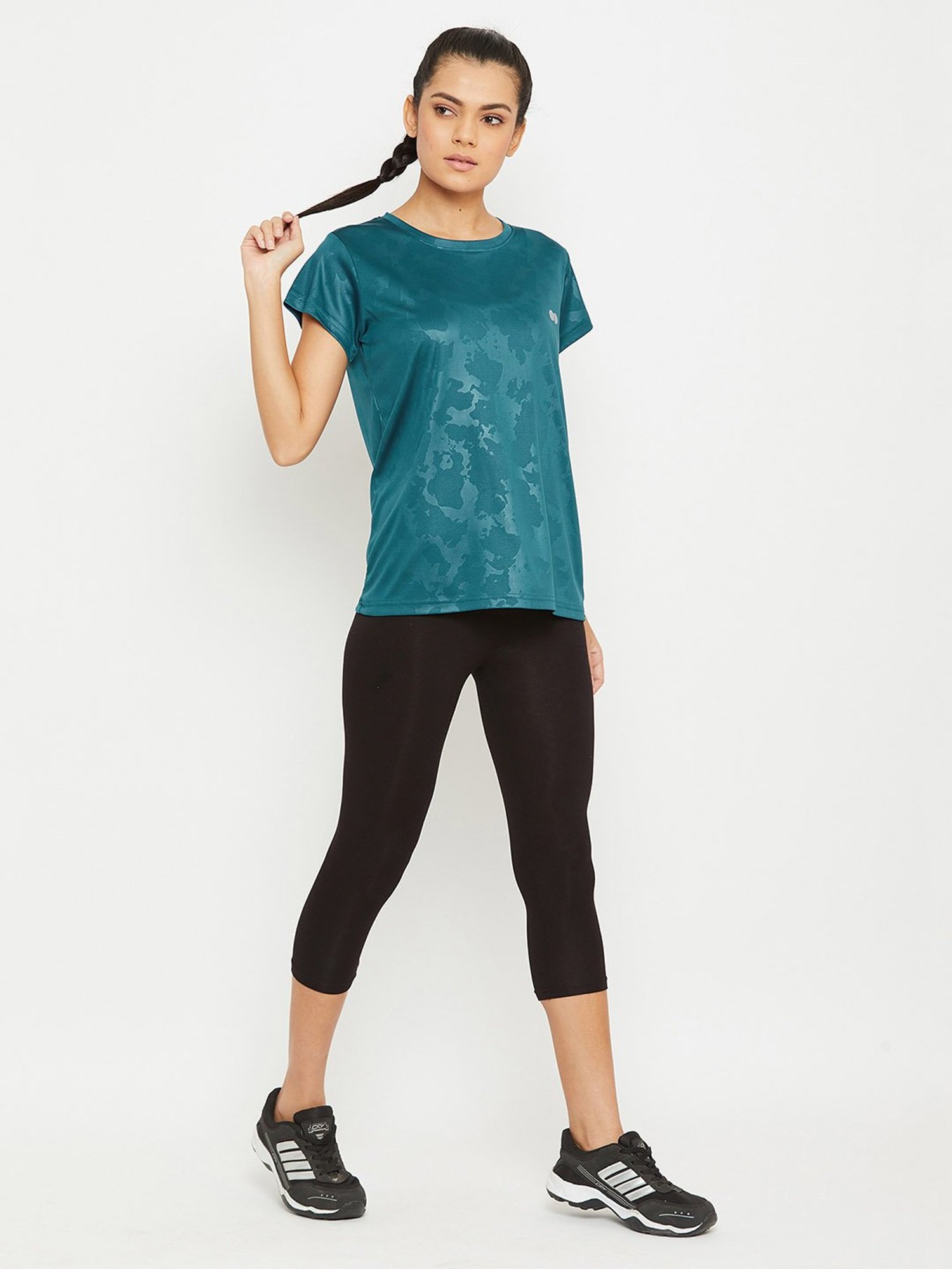 Columbia Pink Regular Fit Sports T-Shirt