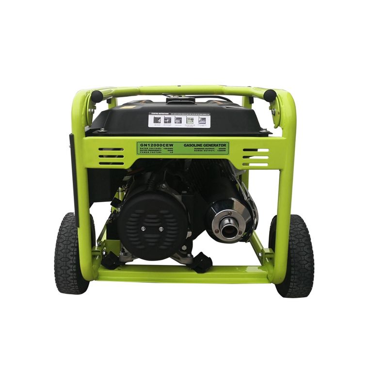 WEN PC1123 100ft 12-Gauge Heavy-Duty SJTW Outdoor 12/3 Extension Cord w/ 5-15R Light-Up Outlet