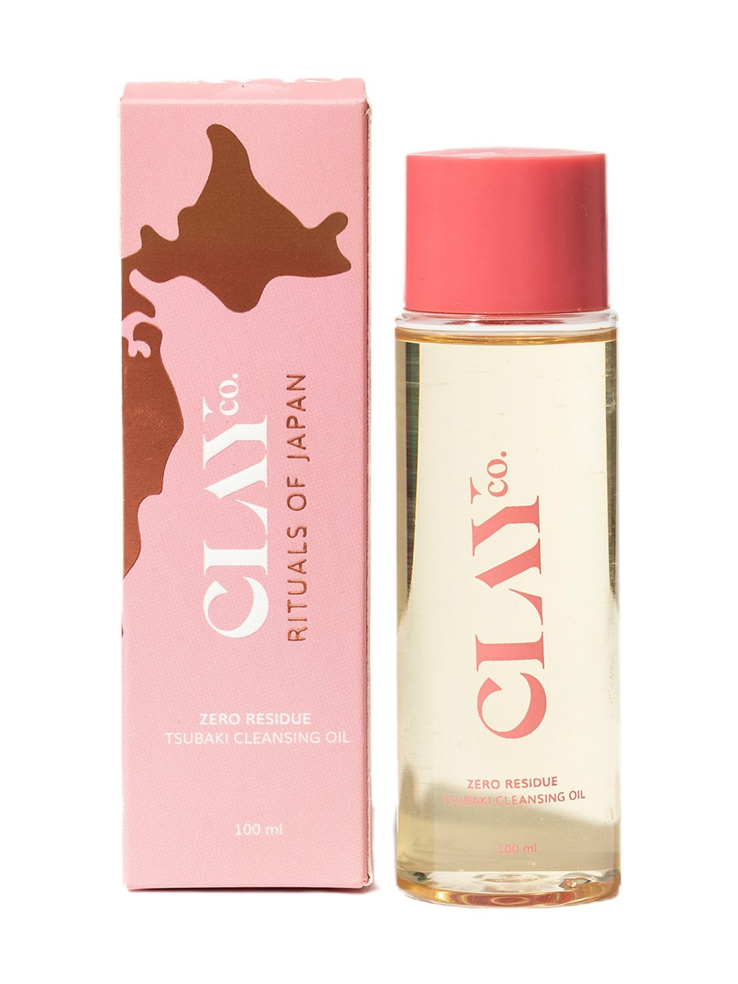 CLAYco Zero Residue Tsubaki Cleansing Oil - 100 ml