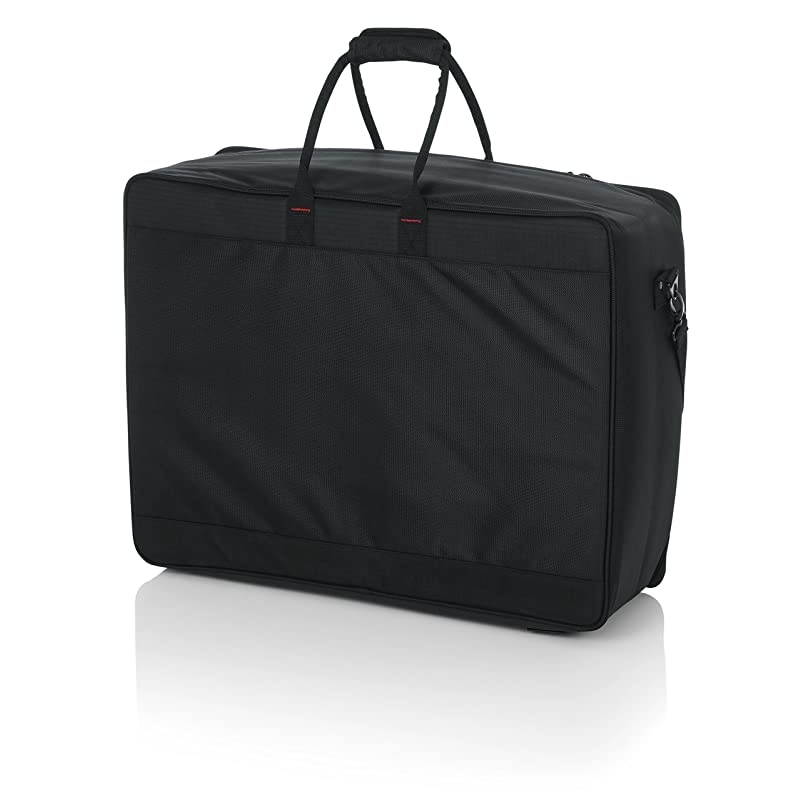 Cases Padded Nylon Mixer/Gear Carry Bag with Removable Strap; 25" x 19" x 8" (G-MIXERBAG-2519)