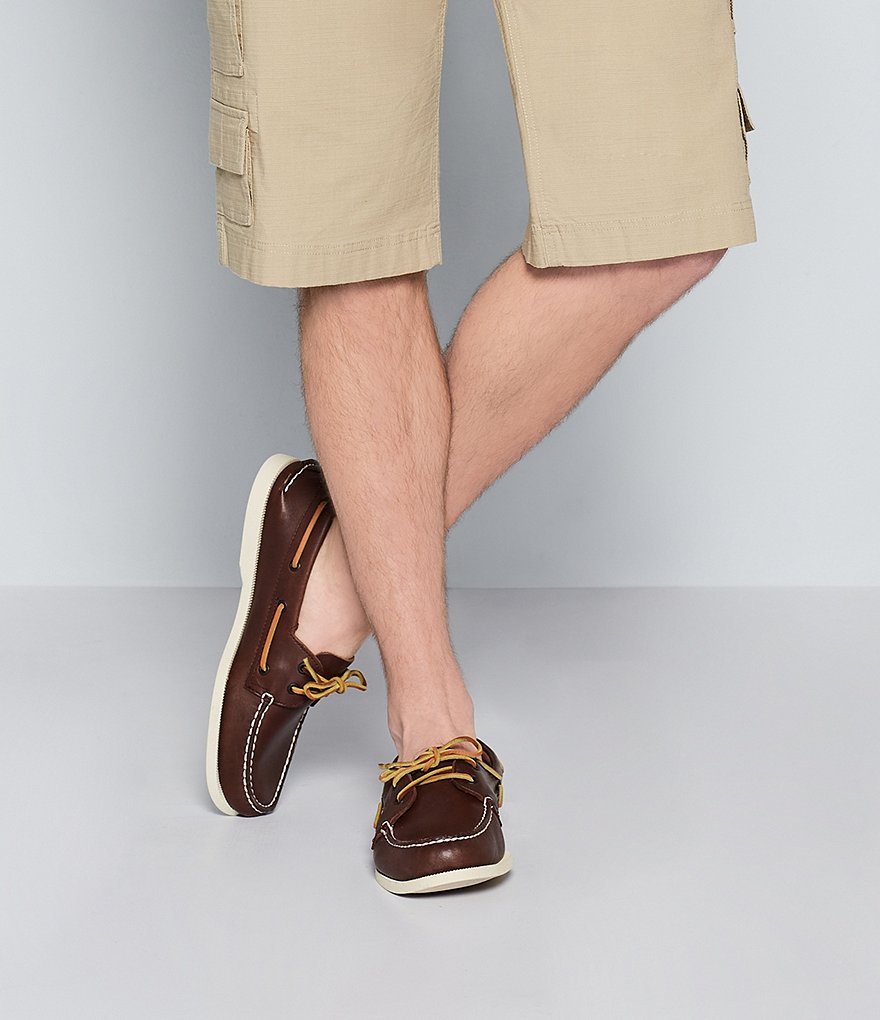 Sperry Men's Top-Sider Authentic Original 2-Eye Leather Boat Shoes