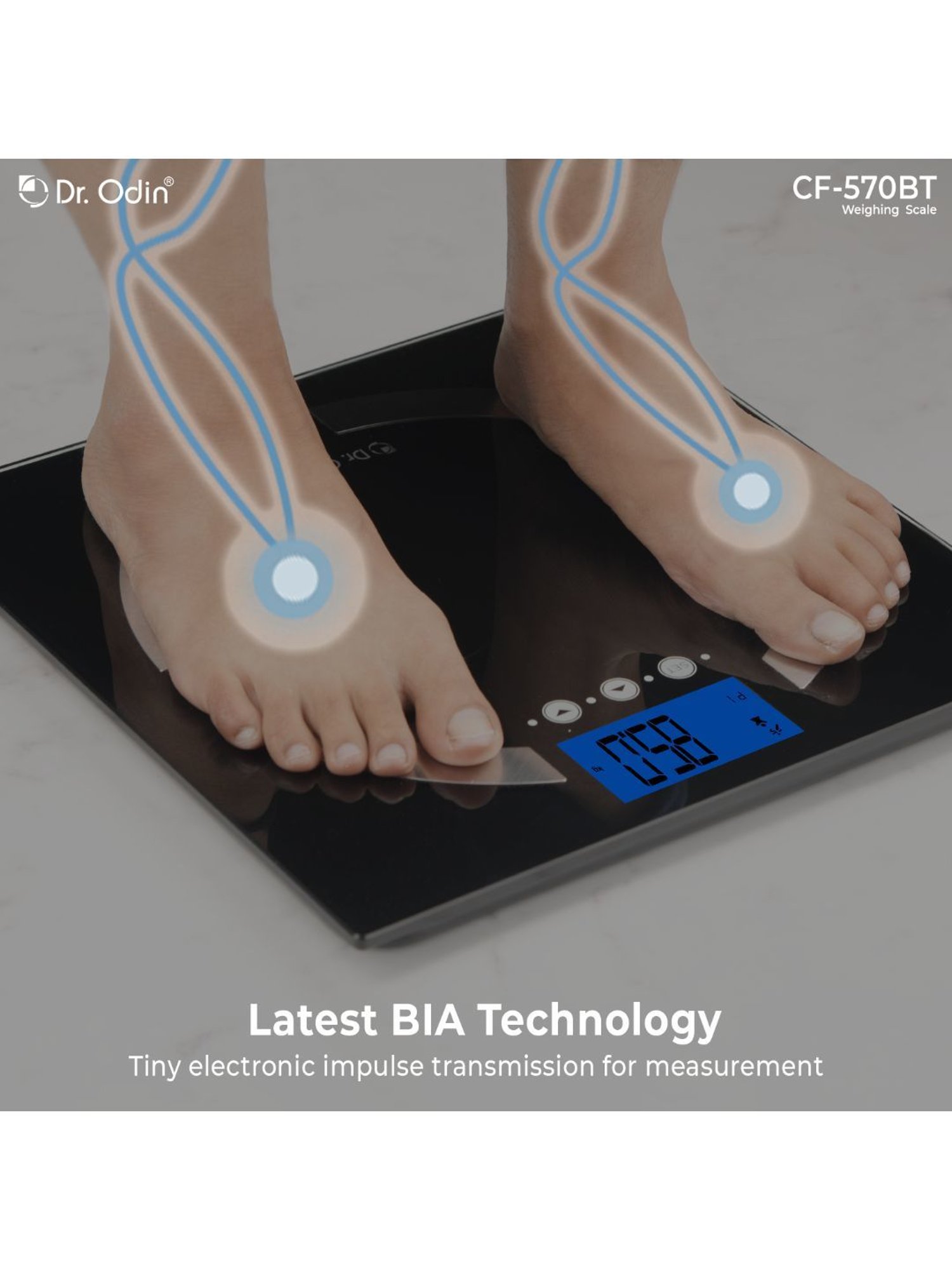 Dr. Odin CF-570BT Body Fat Analyzer (Black)
